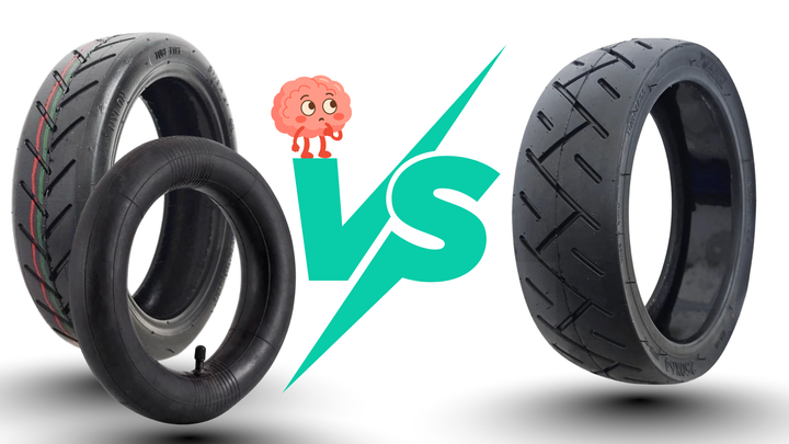 Différence entre pneu tubeless et pneu avec chambre à air