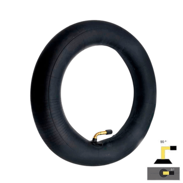 Chambre à air renforcée 10x2,125 - Valve coudée 0°X90° - Trot'Nation