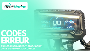 Dualtron : symboles d'erreur EY3/EY4 et diagnostic complet (Thunder, Victor, Ultra)