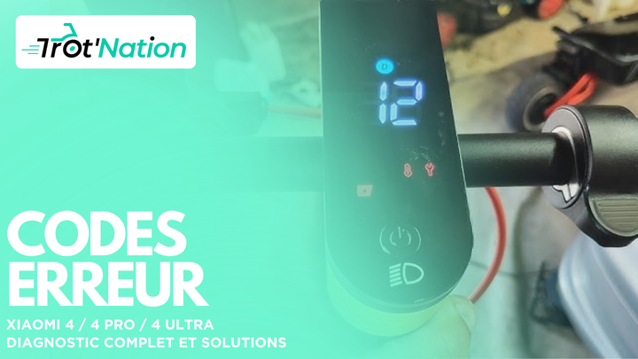 Codes erreur Xiaomi 4 / 4 Pro / 4 Ultra : diagnostic complet et solutions