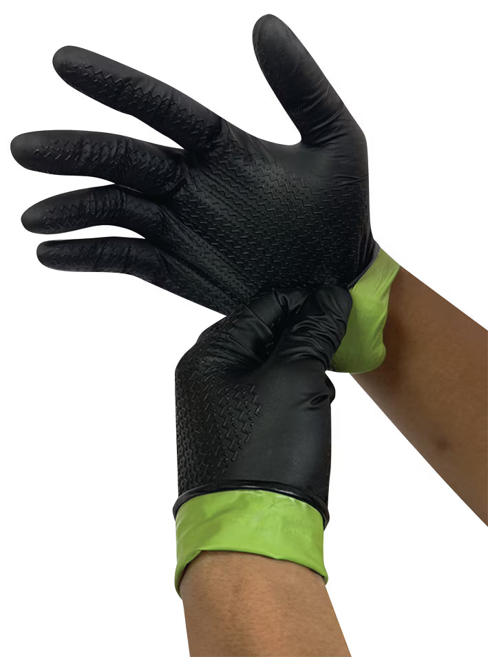 Gants jetables en nitrile – Taille XL (boîte de 90 unités)
