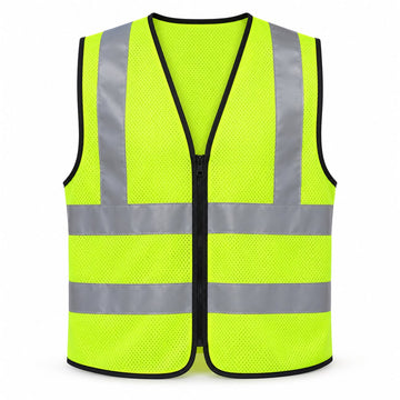 Gilet réfléchissant fluo Jaune – Universel trottinette & vélo