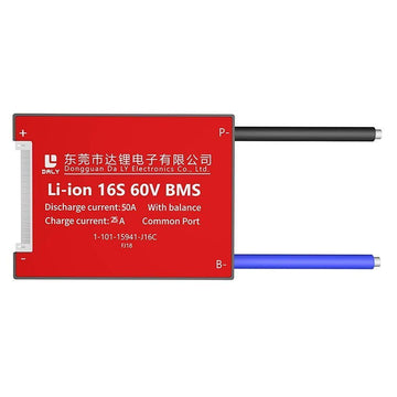 BMS DALY 16S 60V 50A – Batterie Li - ion auto - équilibrée - Trot'Nation