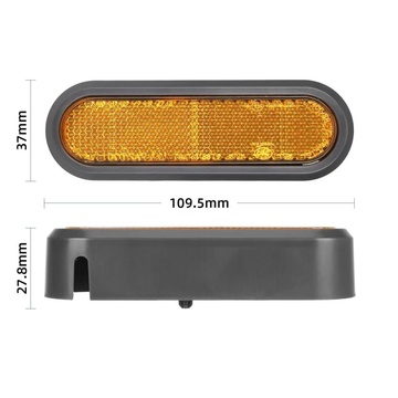 Caches arrière avec embellisseurs - Xiaomi Electric Scooter 5