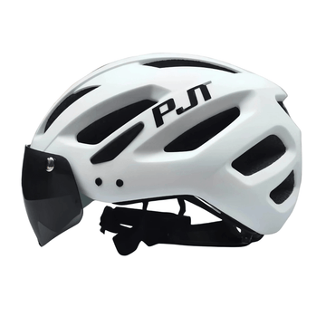 Casque avec visière magnétique & feu arrière LED – Trottinette électrique & vélo - Trot'Nation