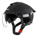 Casque de protection urbain avec visière intégrale transparente – Trottinette électrique & vélo - Taille unique - Trot'Nation