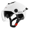 Casque de protection urbain avec visière intégrale transparente – Trottinette électrique & vélo - Taille unique - Trot'Nation