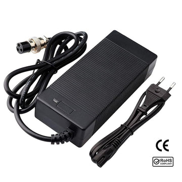 Chargeur 52V (Sortie 58,8V) 2A – Connecteur 3 pin GX16 - Trot'Nation