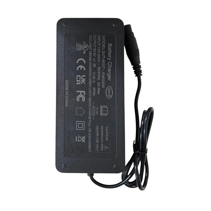 Chargeur 48V (Sortie 53,6V) 2A – Xiaomi 4 Pro Max / Plus & Segway ZT3 Pro