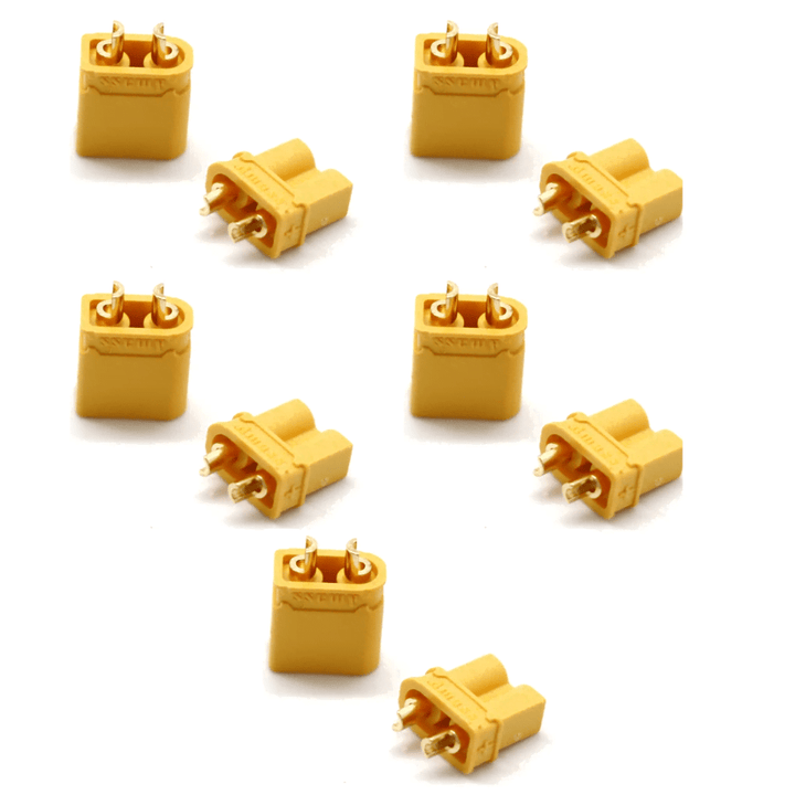 Connecteurs XT30 (Pack de 5 paires) - Trot'Nation