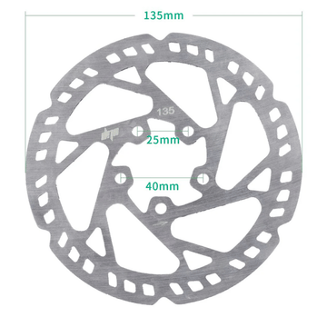 Disque de frein 135mm - 5 trous - Trot'Nation