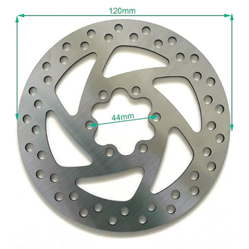 Mesures disque de frein 120mm 6 trous 44mm