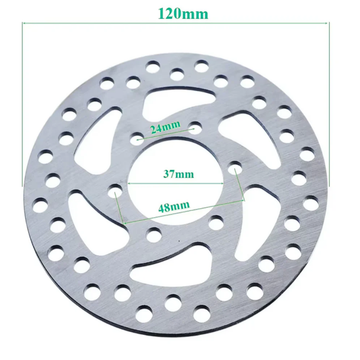 Mesure disque frein 120mm 18mm