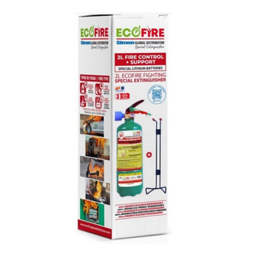 Extincteur batterie lithium 2L - EcoFire