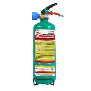 Extincteur batterie lithium 2L - EcoFire