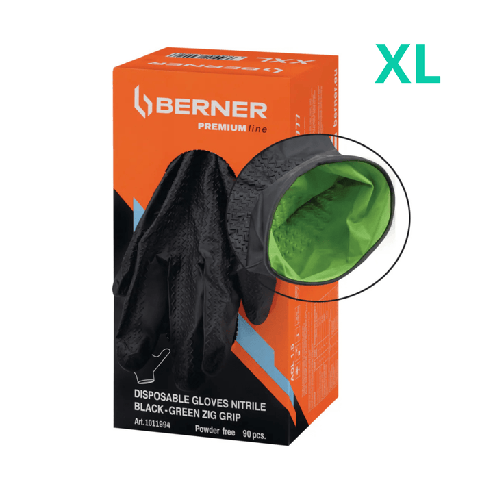 Gants jetables en nitrile – Taille XL (boîte de 90 unités) - Trot'Nation