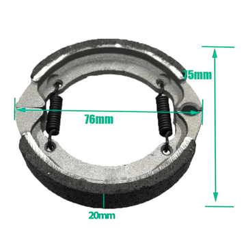 Garniture pour frein à tambour – épaisseur 20 mm - Trot'Nation