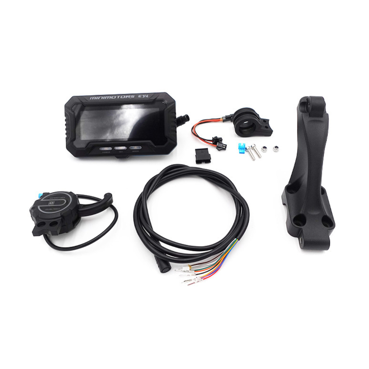 Kit Complet Écran EY4, Accélérateur & Support – Pour Dualtron compatibles EY4