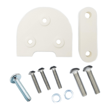 Kit d’adaptation pour roue 10" – Blanc – Xiaomi M365 / 1S / Essential / Pro / Pro 2 / Scooter 3 - Trot'Nation