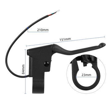 Levier de frein droit – Compatible trottinettes Xiaomi (ORIGINALE) - Trot'Nation
