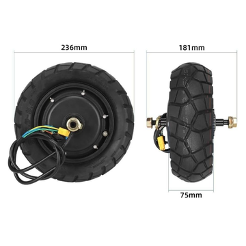 Moteur arrière 600W 48V - Kukirin G2 Pro Modèle 2024