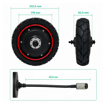 Moteur arrière - Ecoxtrem M41 Tank Dual