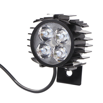 Phare LED avec klaxon intégré – Générique pour trottinettes électriques - Trot'Nation
