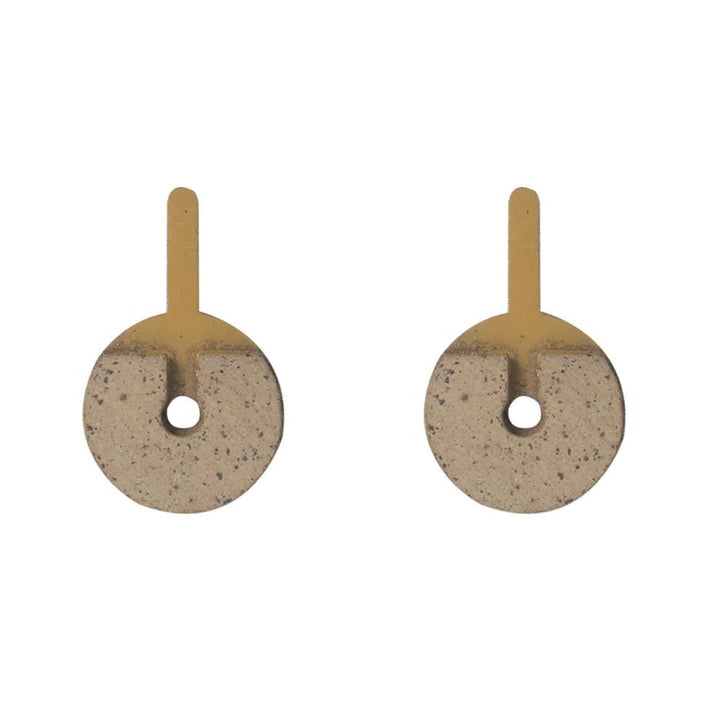 Plaquettes de frein 22 mm avec ressort - Organiques (résine) (x2) - Trot'Nation