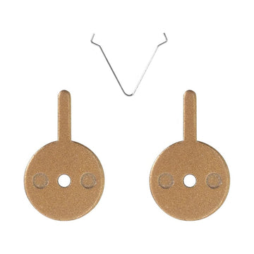 Plaquettes de frein 22 mm avec ressort - Organiques (résine) (x2) - Trot'Nation