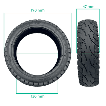 Pneu 200x50 - 5,5 - Trot'Nation