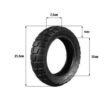 Pneu "Offroad" 8.5X3 (60/134) - Trot'Nation