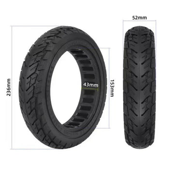 Pneu plein anti - crevaison 250x54 (10x2,125) - Trot'Nation