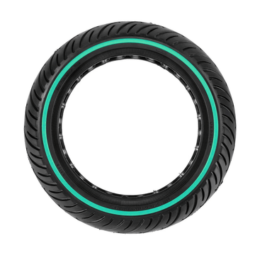 Pneu plein anti - crevaison 8,5" (8,5x2 - 6,1) - Liseré vert - Trot'Nation