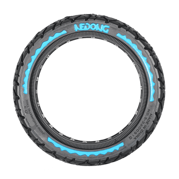 Pneu plein anti - crevaison "Offroad" 8,5" (8,5x2 - 6,1) - Bleu - Trot'Nation