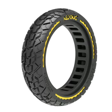 Pneu plein anti - crevaison "Offroad" 8,5" (8,5x2 - 6,1) - Jaune - Trot'Nation