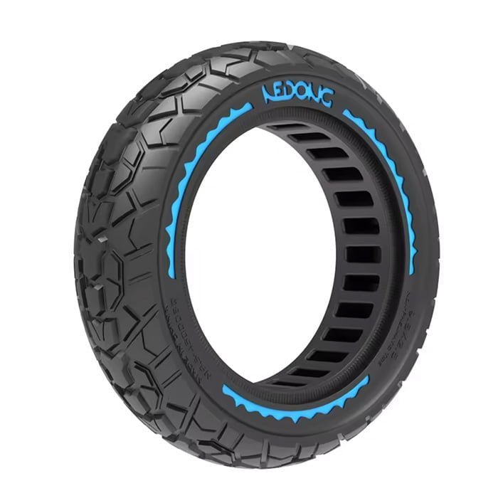 Pneu plein anti - crevaison "Offroad" 9,5x2,5 - 6,1 - NIU KQi3 (bleu) - Trot'Nation