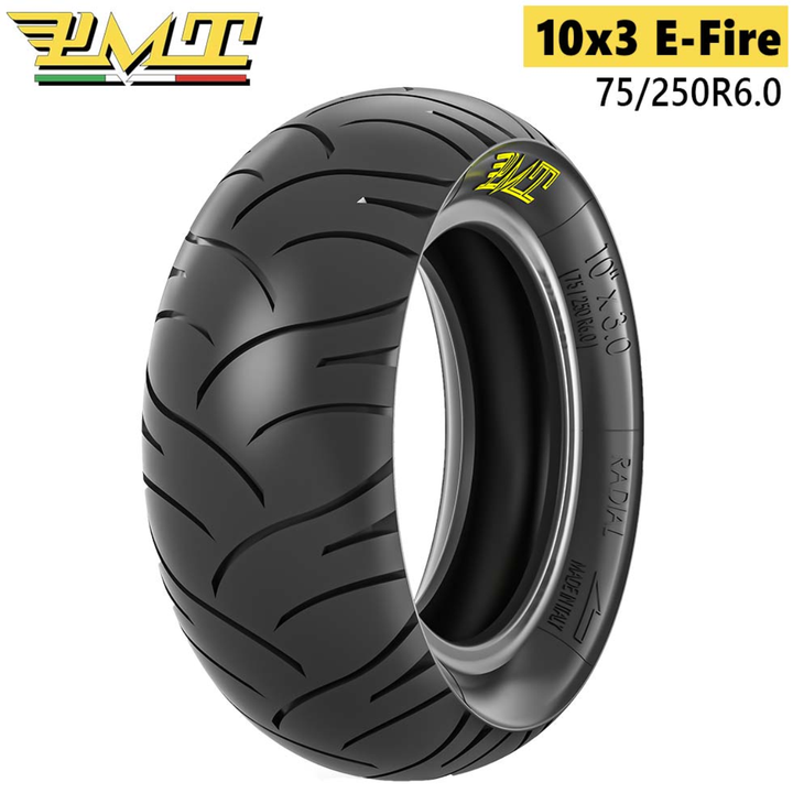 Pneu PMT e-Fire 10x3 R6,0 | Dualtron Vsett Inokim Zero