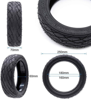 Pneu tubeless 10x2,50 - 6,5 - Trot'Nation