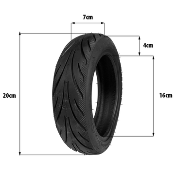Pneu tubeless 60/70 - 6,5 – Ninebot F25l, F40l, G30, E2, ... - Trot'Nation