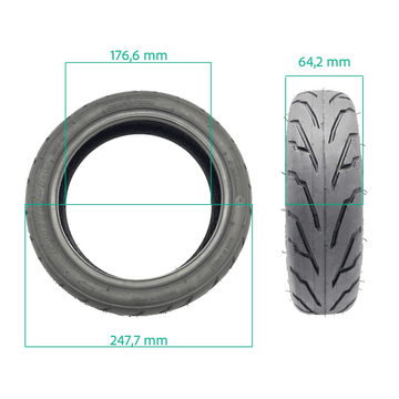 Pneu tubeless 60/70 - 7 - Trot'Nation