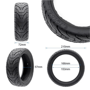 Pneu tubeless 70/50 - 6,1 (8,5x3) - Trot'Nation