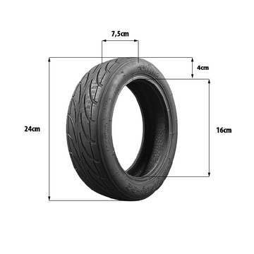 Pneu tubeless 70/65 - 6.5 (255×70) - Trot'Nation