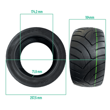 Pneu tubeless 90/55 - 7 – Segway / Ninebot GT1 & GT2 - Trot'Nation