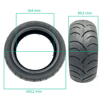 Pneu tubeless "Cityroad" 85/65 - 6,5 - Trot'Nation