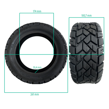 Pneu Tubeless Offroad 100/55-7 - Trottinettes électriques