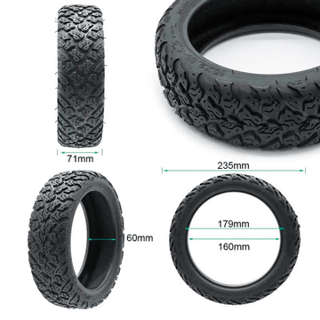 Pneu tubeless « Offroad » 10x2.5 - 6.5 – Jeep 2XE Adventurer & modèles similaires - Trot'Nation