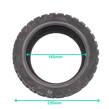 Pneu tubeless "Offroad" 85/65 - 6,5 - Trot'Nation