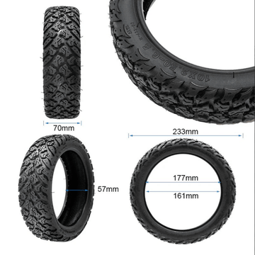 Pneu tubeless « Offroad » avec gel 10x2,5 - 6,5 – Jeep 2XE Adventurer & modèles compatibles - Trot'Nation