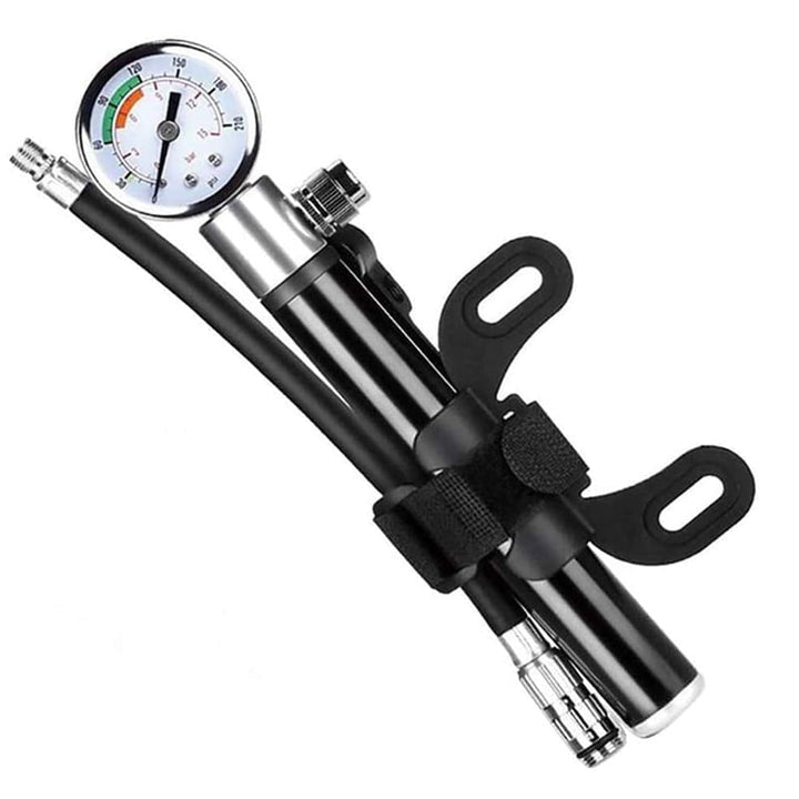 Pompe à main avec manomètre – Vélo & trottinette électrique - Trot'Nation