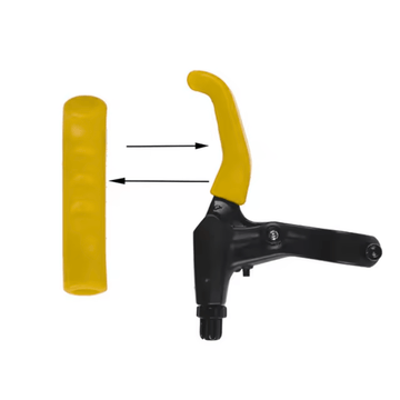 Protecteur de levier de frein en caoutchouc – Paire (2 unités) – Jaune - Trot'Nation